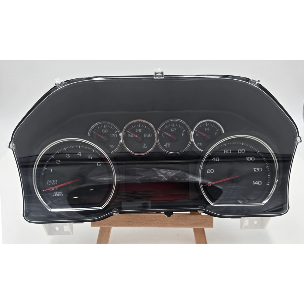2019 Chevy Silverado 1500 Instrument Speedometer Cluster Auto Stop OEM 84608349